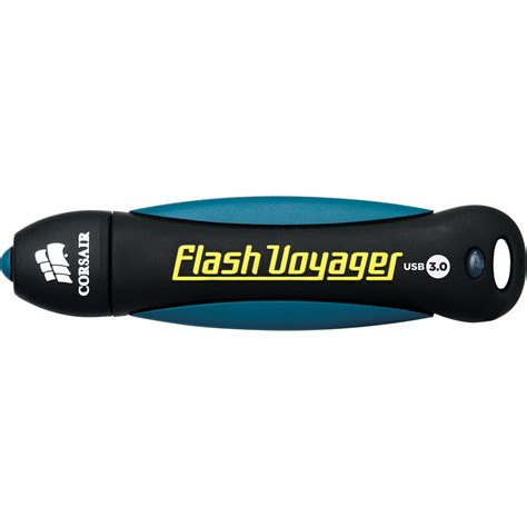 Corsair Flash Voyager 128 GB USB 3.0 Flash Drive - Black | Novatech