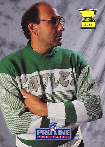 Rich Kotite, 1991 Pro Line Portraits (Return of Coach-Manager Week No. 6) | Sports | Before It's ...