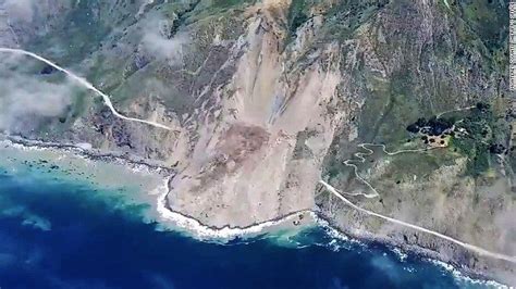 Massive landslide engulfing California Highway 1 added 13 acres to the ...