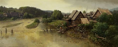 Medieval Landscape Painting at PaintingValley.com | Explore collection of Medieval Landscape ...