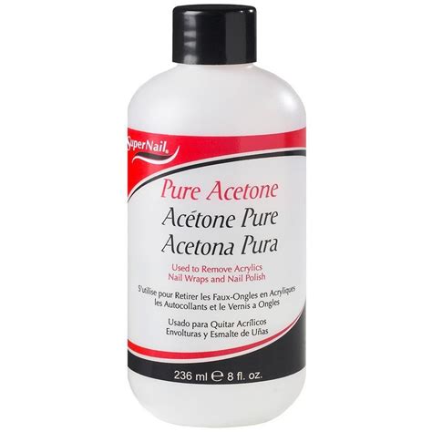 Super Nail Pure Acetone Polish Remover, 8 Fl Oz - Walmart.com - Walmart.com