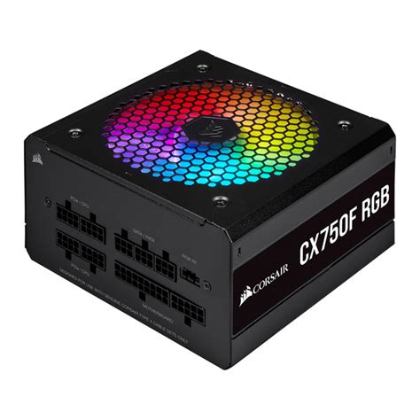 Corsair 750 Watt CX750F RGB Fully Modular PSU/Power Supply - BLACK FRIDAY DEAL | Falcon Computers