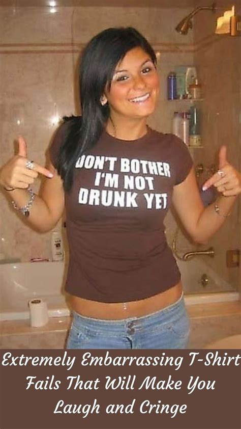 Extremely Embarrassing T-Shirt Fails That Will Make You Laugh and ...