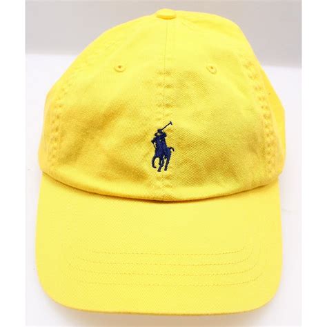 Polo Ralph Lauren - Polo Ralph Lauren NEW Signal Yellow Men's One-Size Baseball Cap Hat ...