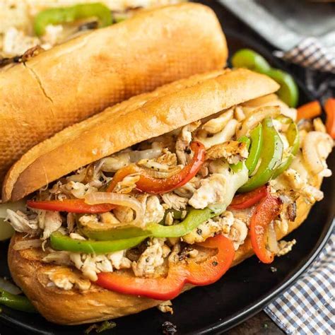 Blackstone Chicken Philly Cheesesteak Recipe - grillonadime.com