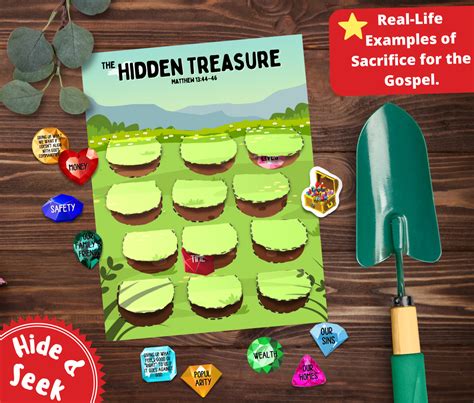 Hidden Treasure and Pearl of Great Price Bible Parable Lessons for Kids