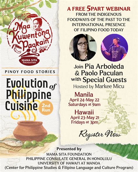 Pinoy Food Stories: Evolution of Philippine Cuisine - Center for Southeast Asian Studies