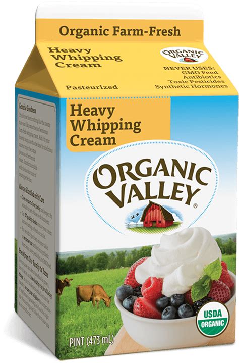 Organic Heavy Cream - Terhune Orchards