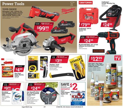 Ace Hardware Current weekly ad 08/01 - 08/27/2019 [2] - frequent-ads.com