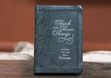 Think on These Things – Wisdom for life from Proverbs – Living Waters Down Under – New Zealand Store