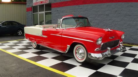 1955 CHEVROLET BEL AIR CONVERTIBLE | BuffysCars.com