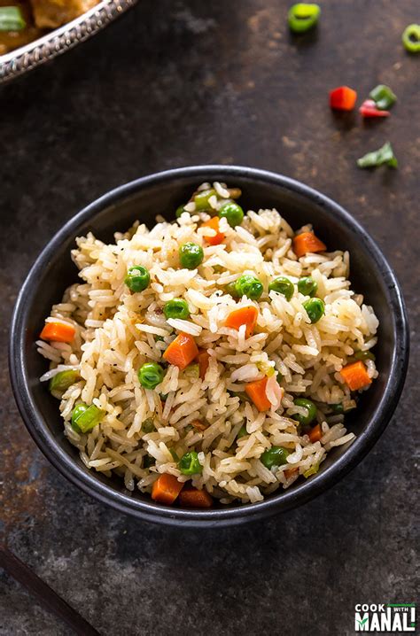 Indo Chinese Fried Rice - Cook With Manali