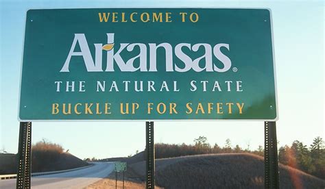 Which States Border Arkansas? - WorldAtlas