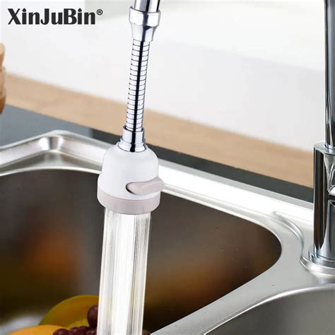 XINJUBIN Water Tap accessories ABS movable Water Bubbler 360 rotative ...