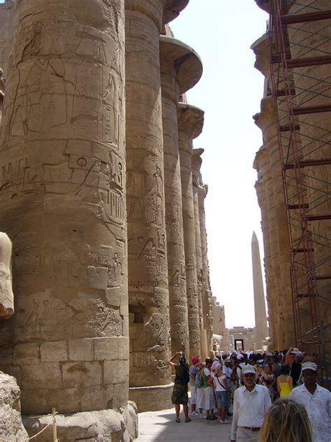 Ancient Egyptian pillars | Flickr - Photo Sharing!