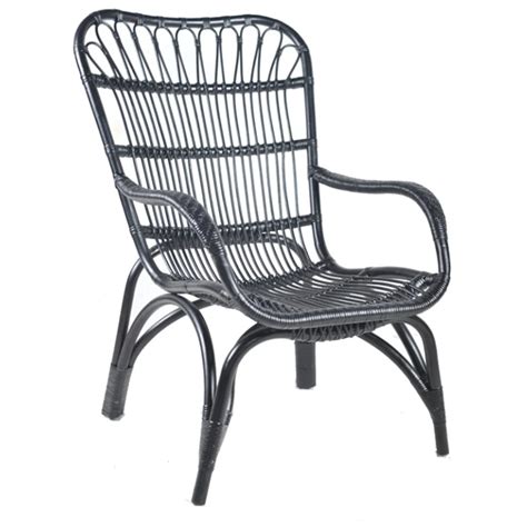 Home Bazar 98cm Black Portofino Rattan Chair | Bunnings Warehouse | Rattan chair, Rattan, Chair