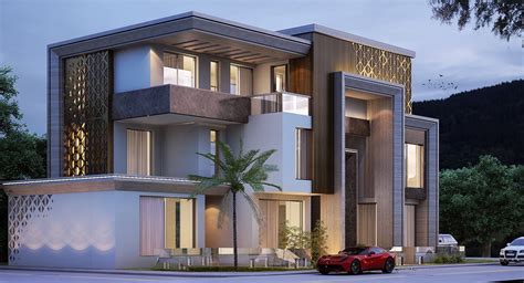 luxury villa in saudi arabia on Behance | Duplex house design, Small ...