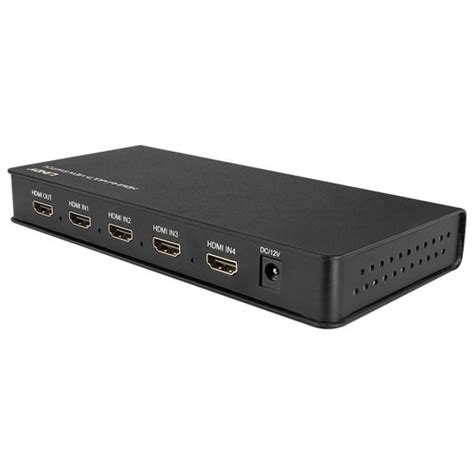 HDMI 4 Port Multi-View Switch - from LINDY UK