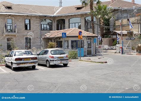 Jerusalem police station editorial stock photo. Image of district ...