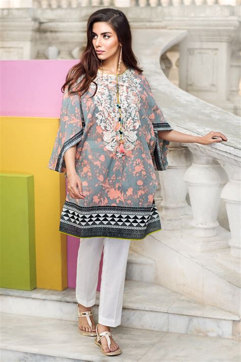 Khaadi Latest Summer Lawn Dresses Designs Collection 2017-2018