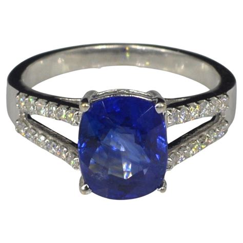 Customizable Antique Sapphire Engagement Ring, Vintage Sapphire Wedding ...