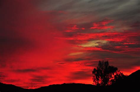 Red Sky at Night | This was taken on New Year's Day. The las… | Flickr