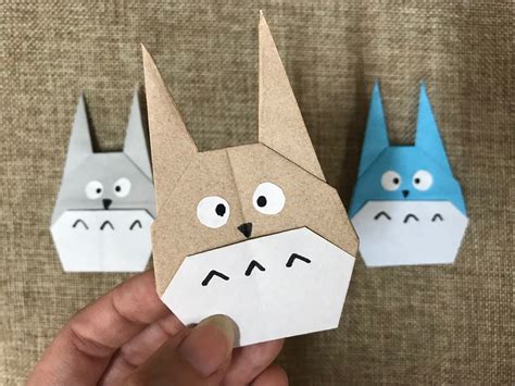 Tutorial #82: Origami Totoro | The Idea King