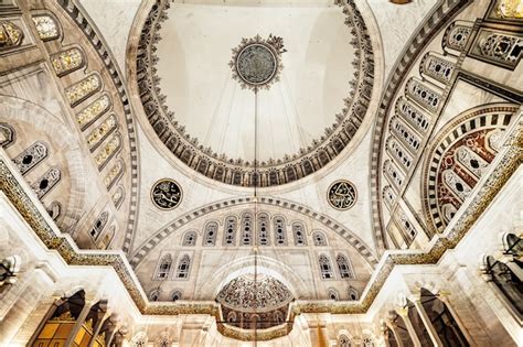 Premium Photo | Blue mosque interior