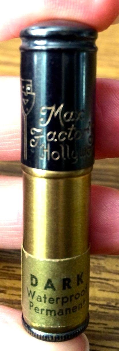 Max Factor Lipstick | Vintage cosmetics, Vintage makeup, Makeup history