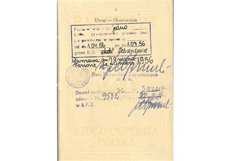 Late Polish Republic passport - Our Passports