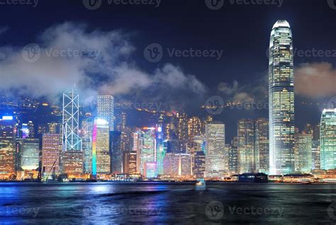 Hong Kong skyline 8312497 Stock Photo at Vecteezy