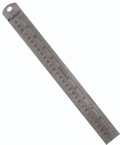 Caltex Stainless Steel Dual Measurement Scale, For Measuring, Size: 12 Inch at best price in Chennai