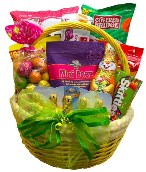 Easter Gift Baskets - chocolate candy gift basket kids - Indulge in a ...