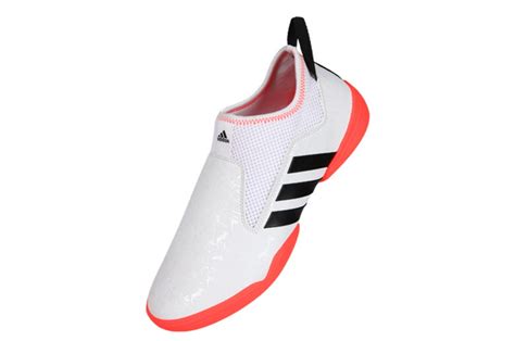 Zapatillas Adidas el concursante Taekwondo Naranja/Blanco Adi-Bras 16 ...