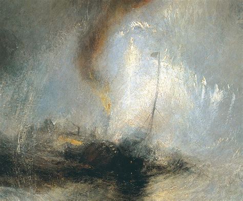 James Mallord William Turner, detail, Snow Storm – Steam-Boat off a ...