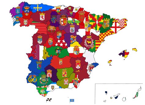 Flags Of The Provinces Of Spain Mapa | The Best Porn Website