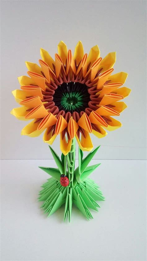 Pin by Галина Петрова on 3d origami gallina | Origami flowers, Origami design, Modular origami