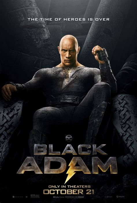 Black Adam (#10 of 13): Mega Sized Movie Poster Image - IMP Awards