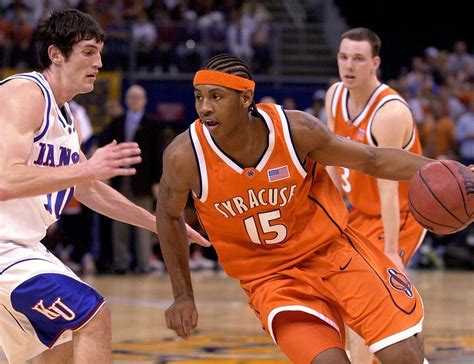 Aside from Carmelo Anthony, which Syracuse player would have had the biggest impact by not ...