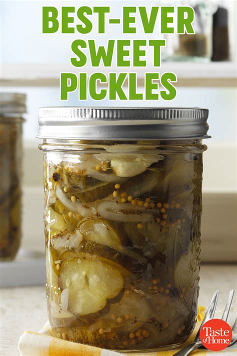 Sweet Pickles | Recipe | Sweet pickles, Pickling recipes, Sweet pickles recipe