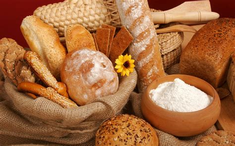 Download Baking Food Bread HD Wallpaper