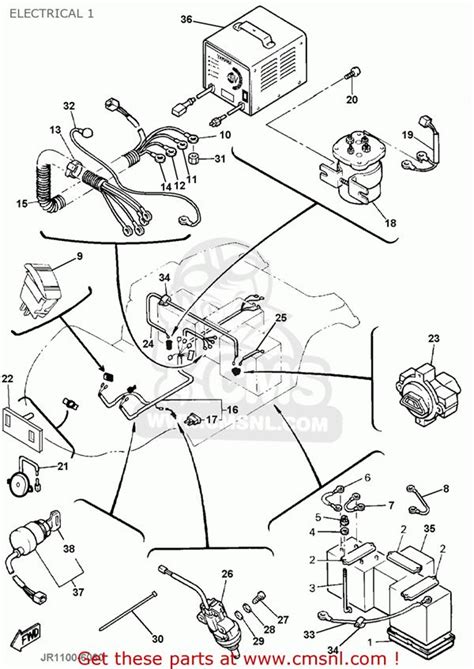 Yamaha G14 Golf Cart Parts Diagram