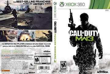 Call of Duty: Modern Warfare 3 (X360) - The Cover Project