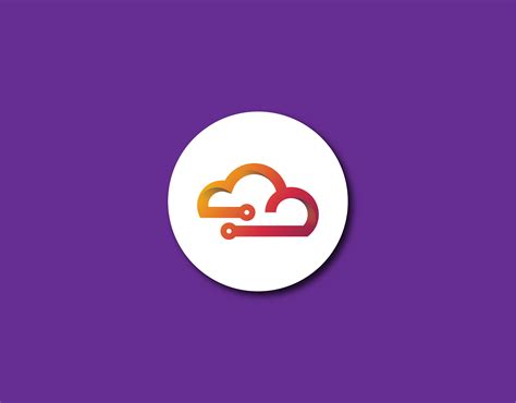 Cloudy _ logo design (Unused) on Behance