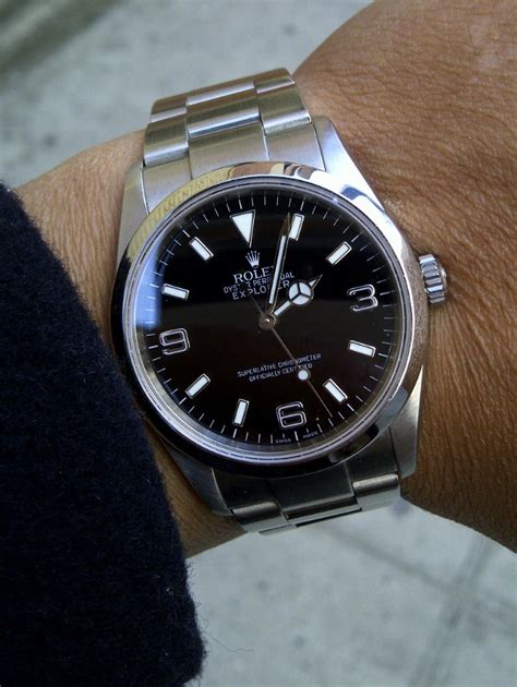 ROLEX EXPLORER 1 39MM WRIST SHOT - Wroc?awski Informator Internetowy ...