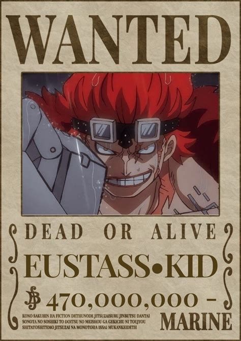 Eustass Kid | Gambar anime, Gambar, Bajak laut