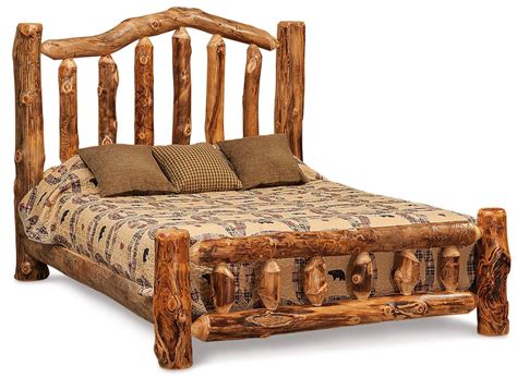 Queen Amish Rustic Bed | Usa furniture, Dinning room furniture, Furniture