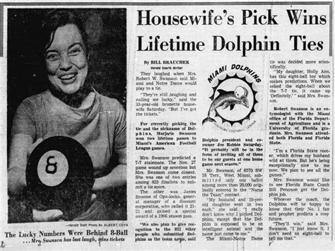 How a Housewife Gave The Miami Dolphins Their Name | Featured#