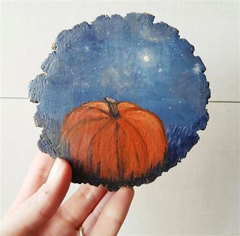 Orange Pumpkin Decor Fall Decorations Seasonal Autumn Wall