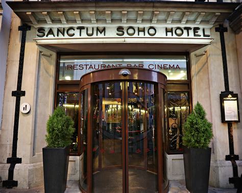 Entrance at Sanctum Soho Hotel | Soho hotel, London luxury hotels, London hotels